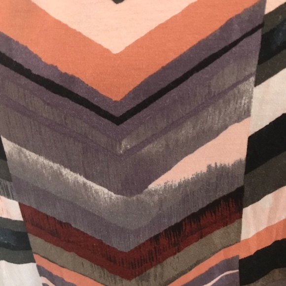 Anthropologie- Maeve Novella Slim Chevron Maxi - Picture 4 of 4